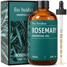 4 Fl Oz Rosemary Essential Oil, 100 Pure Natural Aromatherapy Oil for Hair G...