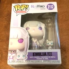 EMILIA WITH PUCK - Re: Zero Funko POP! Animation #2112 Vinyl Figure NEW IN STOCK