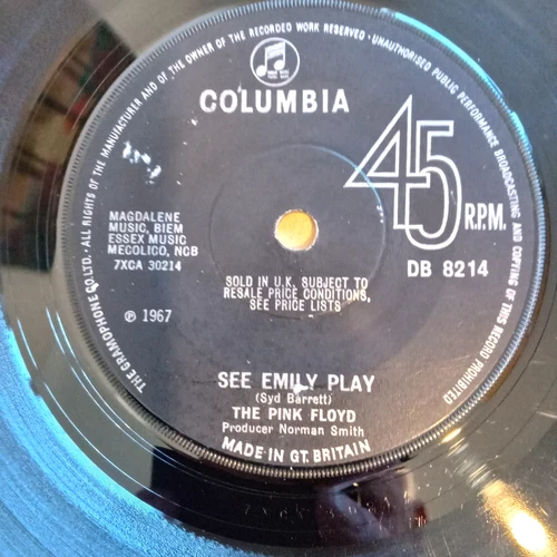 Pink Floyd - See Emily Play / Scarecrow - OG UK Columbia 45 7"