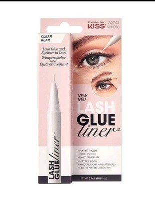 KISS Clear Lash GLUE liner Felt-Tip Eyelash Adhesive Clear Matte Finish 82744 