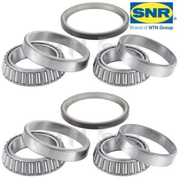 2X Radlagersatz SNR R141.47 2 Radlager Satz Links Rechts Hinterachse-image