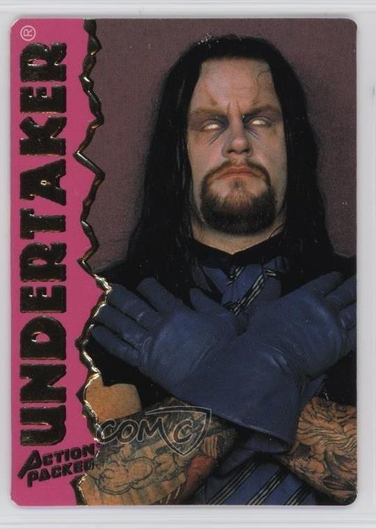 1995 Action Packed WWF Undertaker #2 8w5