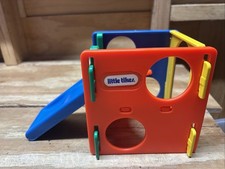 Cubo de juego tobogán gimnasio jungla Little Tikes talla casa de muñecas vintage