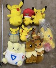 Pokemon Pikachu Eevee Togepi Plush Stuffed Toy10 Set