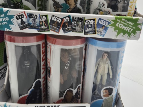 Star Wars Galaxy of Adventures 3,75'' komplett Full Store Display Han Solo Yoda - Bild 3 von 7