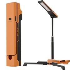 LED Work Light with Stand Foldable Tripod Lighting 1500LM Adjustable Stand fo...