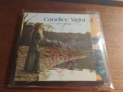 Candice Night Sea Glass CD Signed by Candice Night deep purple Blackmore's Night