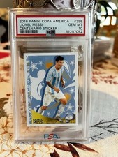 2016 Panini Copa America Centenario Soccer Stickers - Checklist Added 24