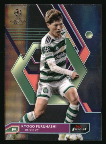 2022-23 Topps Finest UEFA Club Competitions Kyogo Furuhashi #83