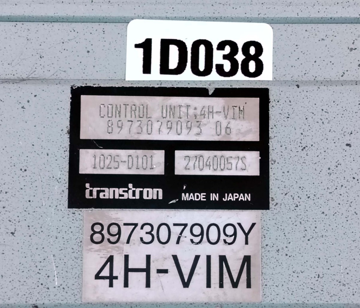 ユミページ 2003 ISUZU ELF Engine Control Unit 8973079093 4H-VIM OEM JDM | eBay