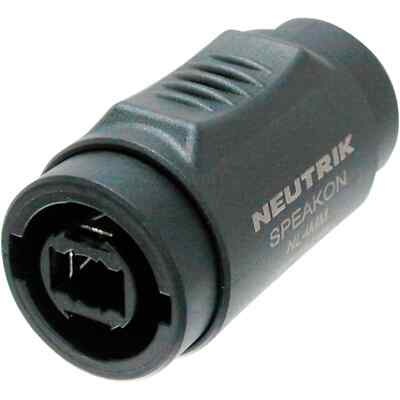 Neutrik NL4MMX Speakon Kupplung 4-polig Verriegelung Joiner PA Lautsprecher Twist On Stecker