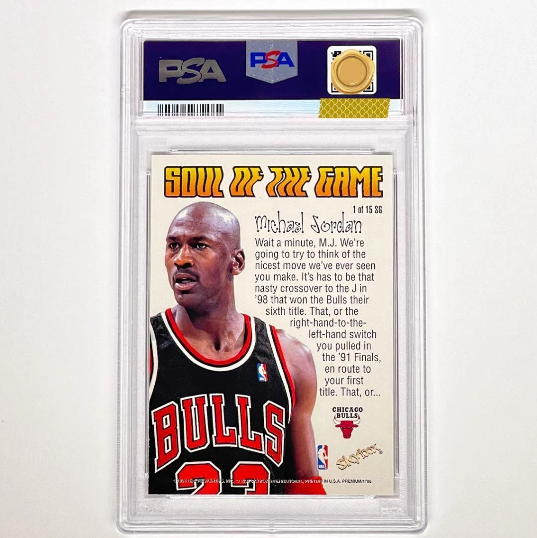 rare 1998 MICHAEL JORDAN PARALLEL CARD