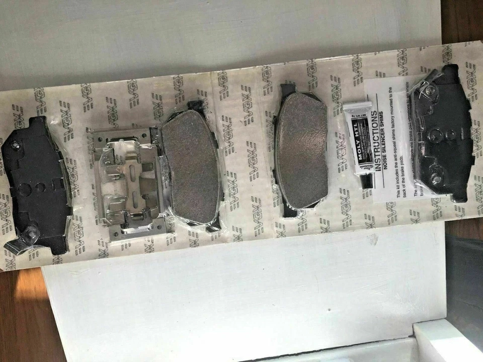 Kit de pastillas de freno de disco delanteras metálicas -Honda Civic/CRX años 80- Envío gratuito-MF256K Foto 2 de 3