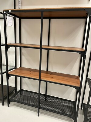 Ikea FJALLBO Shelf unit, black 39 3/8x53 1/2 