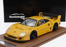 Tecnomodel FERRARI F40 LM PRESS VERSION 1996 BLACK RIMS GIALLO MODENA LE45 1/18