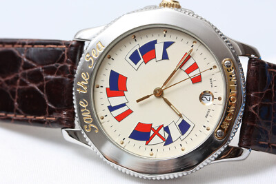 CORUM SAVE THE SEA MECHANICAL AUTOMATIC SWISS MADE LUXURY WATCH | eBay