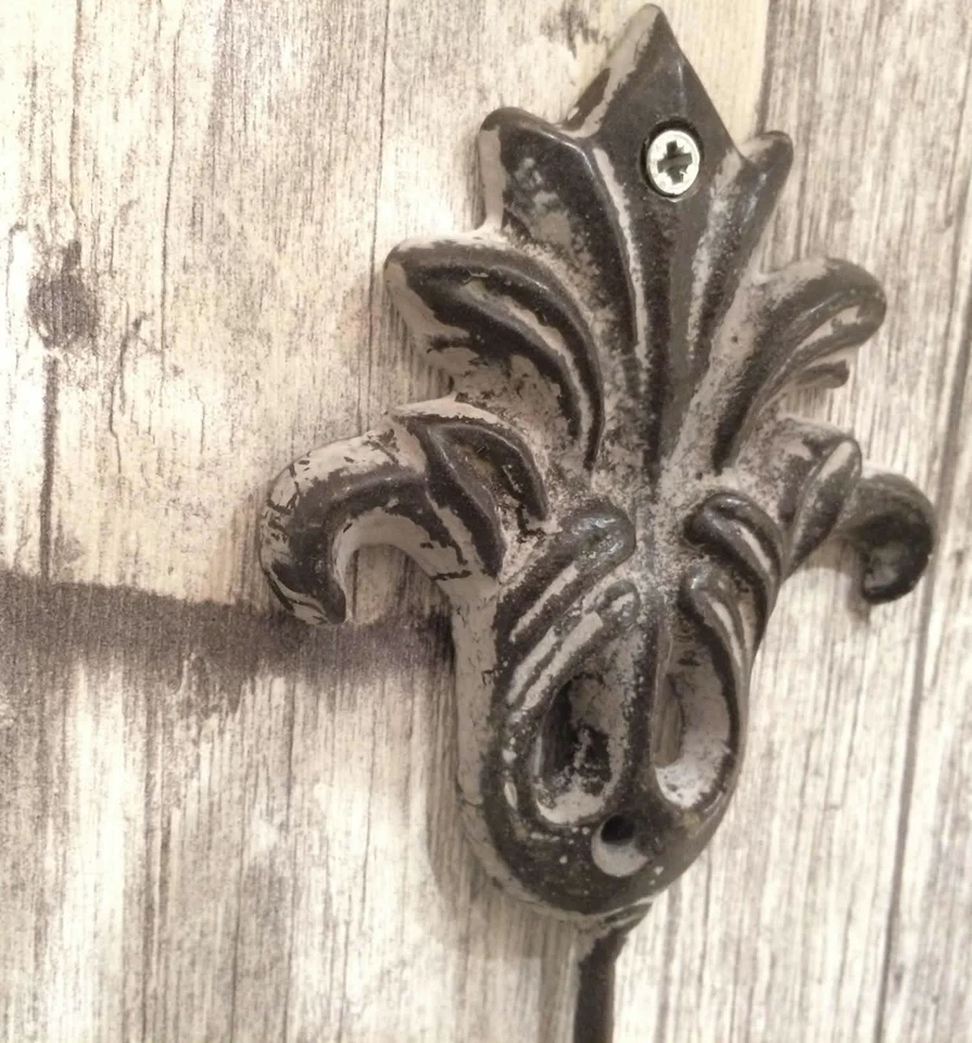 2x Keramik Kleiderhaken Vintage Braun Garderobenhaken Hut-Haken Wandhaken Mantel - Bild 3 von 4