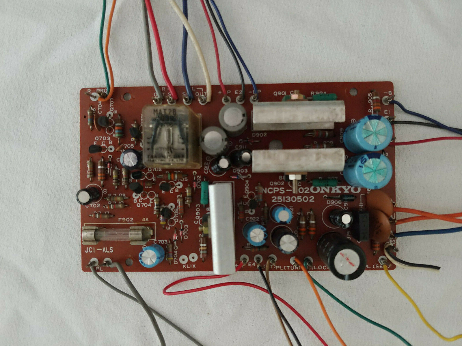 Onkyo TX6500 MKII Power Supply Board, part 25130502 eBay