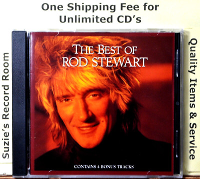 CD Best of Rod Stewart EX+++ NICE COPY First Cut -Maggie May -Downtown Train