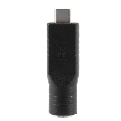 DC Jack 7.4 x 5.0Mm Input To USB-C Type-C  Plug  Adapter for Laptop Phone D5Y3