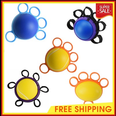 Hand Stretcher Ball Stress Relief Finger Arm Trainer Elastic for Muscle Relex