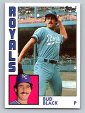 1984 Topps #26 Bud Black   Kansas City Royals