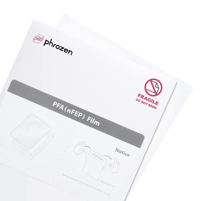 Phrozen PFA (nFEP) Release Film (1 pc, A4 Size 210 X 297mm), Long-Lasting Use...