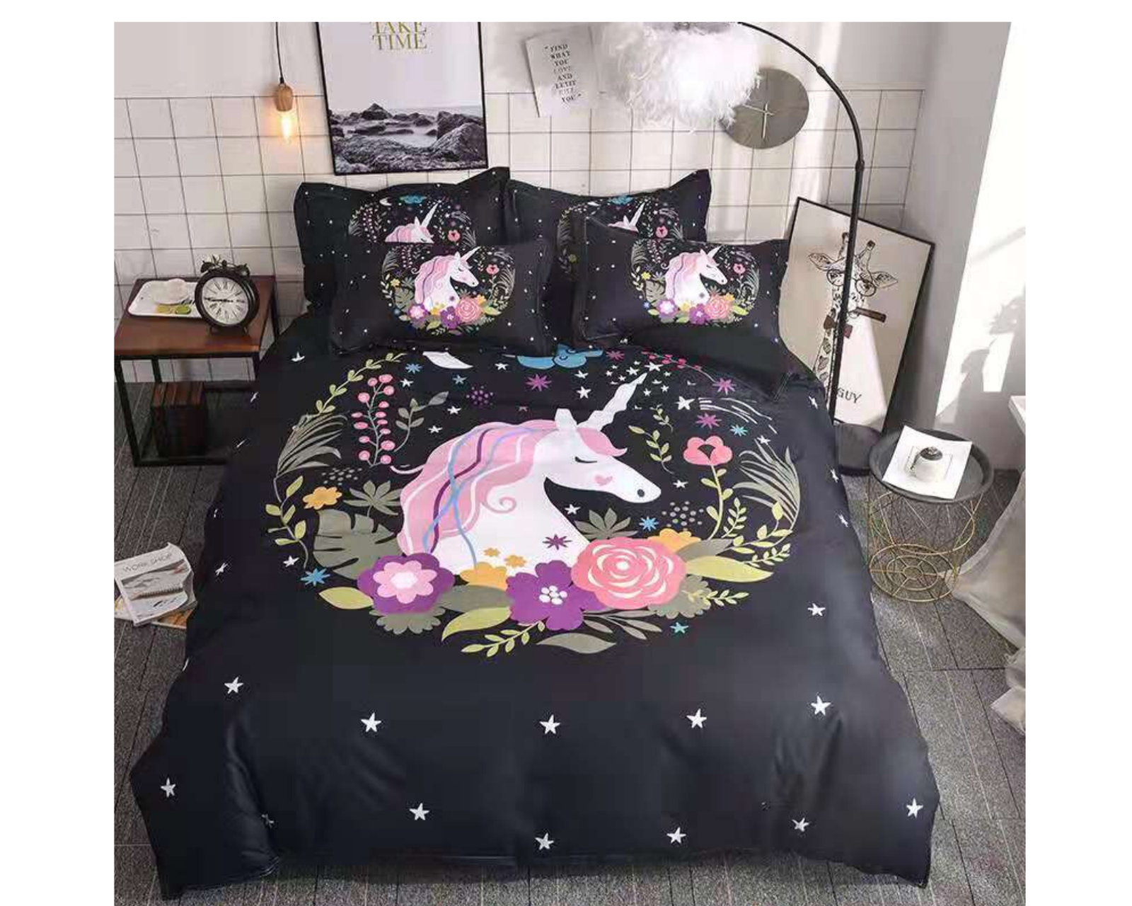 unicorn childrens bedding