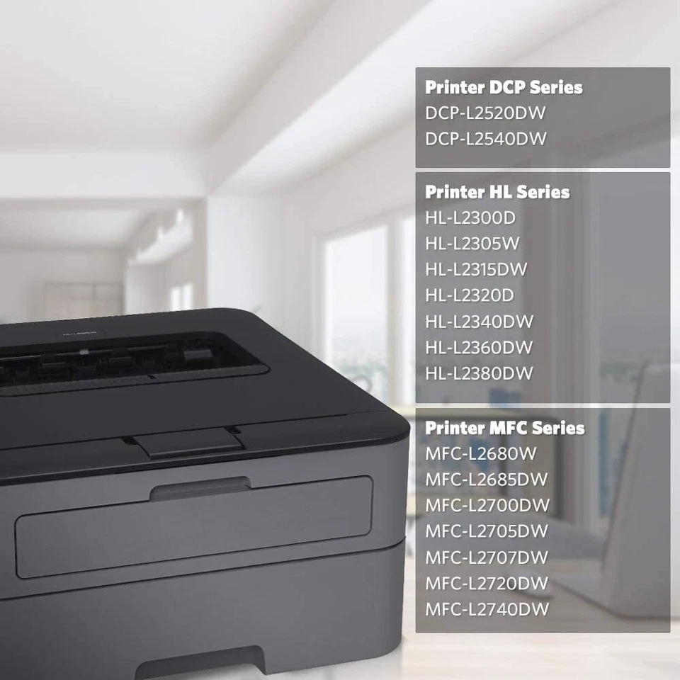 DR630 Drum Unit Compatible With Brother DR630 MFC-L2700DW DCP-L2540DW HL-L2340DW - Image 3 of 4