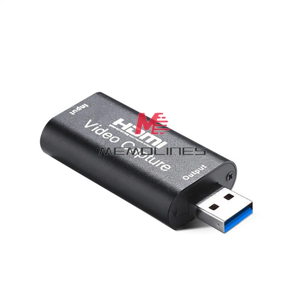 Tarjeta de captura de video HDMI USB 3.0 1080p grabadora HD para transmisión/juego de video en vivo Foto 2 de 4