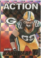 2021 Panini Elite David Bakhtiari Action All Pros SP Green Bay Packers