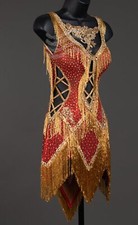 L2164 women ballroom Specialty Latin/Rhythm dance dress UK 8 US 6 beading