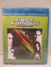 The Fast And The Furious Blu-ray  Digital Copy  Ultraviolet NEW