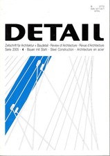 DETAIL Ausgabe 4 / 2005 Architektur Zeitschrift Magazin