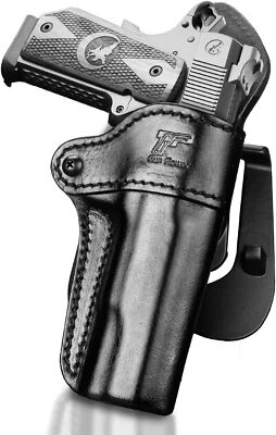 GUN&FLOWER Handmade Holster for Colt/Kimber/Springfield/S&W 1911 and Most 1911 5'' No Rail