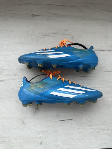 Scarpe da calcio Adidas F50 Adizero FG blu US8 1/2 UK8 EUR42 - Foto 6 di 14