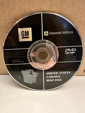 GM General Motors DVD Navigation Map 10390370 2003 ver. 3.0 US Canada NAVTEQ