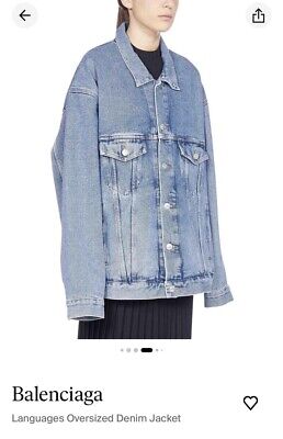 balenciaga oversized denim jacket | eBay balenciaga oversized denim jacket | eBay