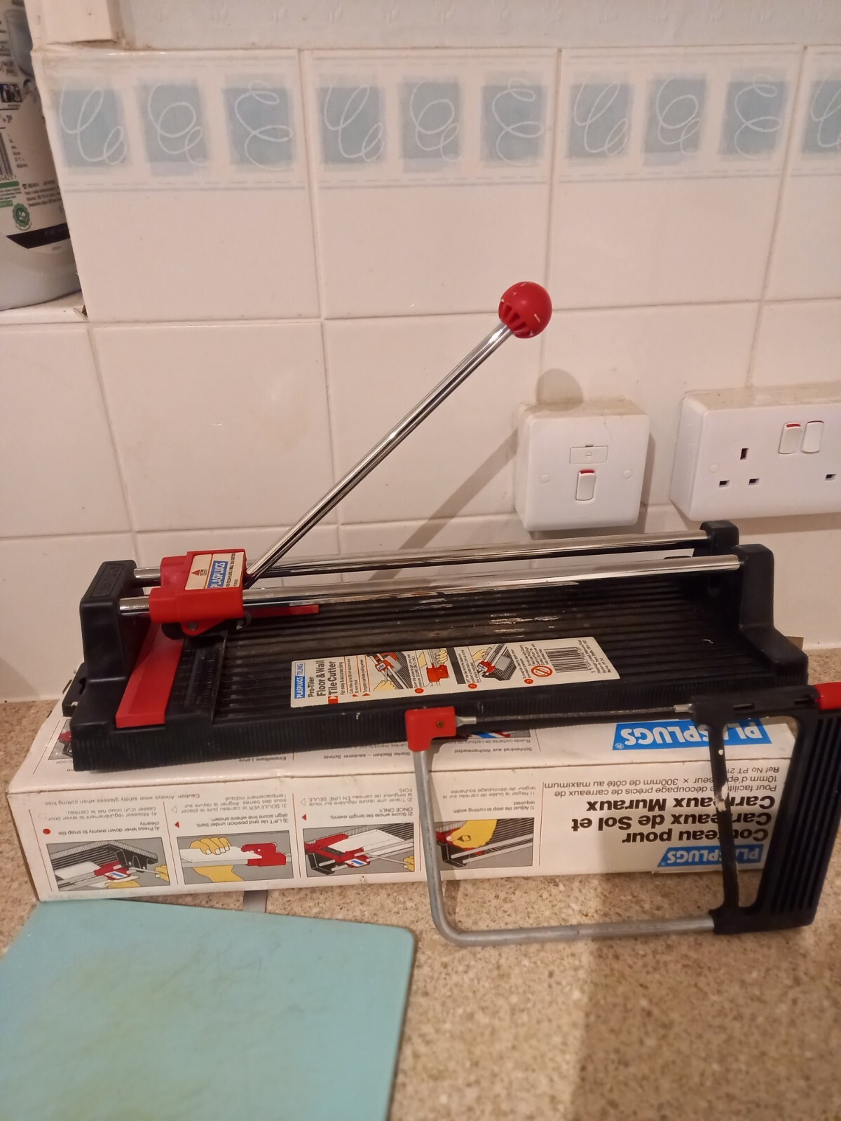 Vintage Plasplugs Protiler 300mm Floor & Wall Tile Cutter eBay