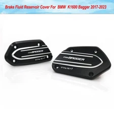 For BMW K1600 Bagger 2017-2023 Brake Fluid Reservoir Cover Cap Motorcycle 22 21