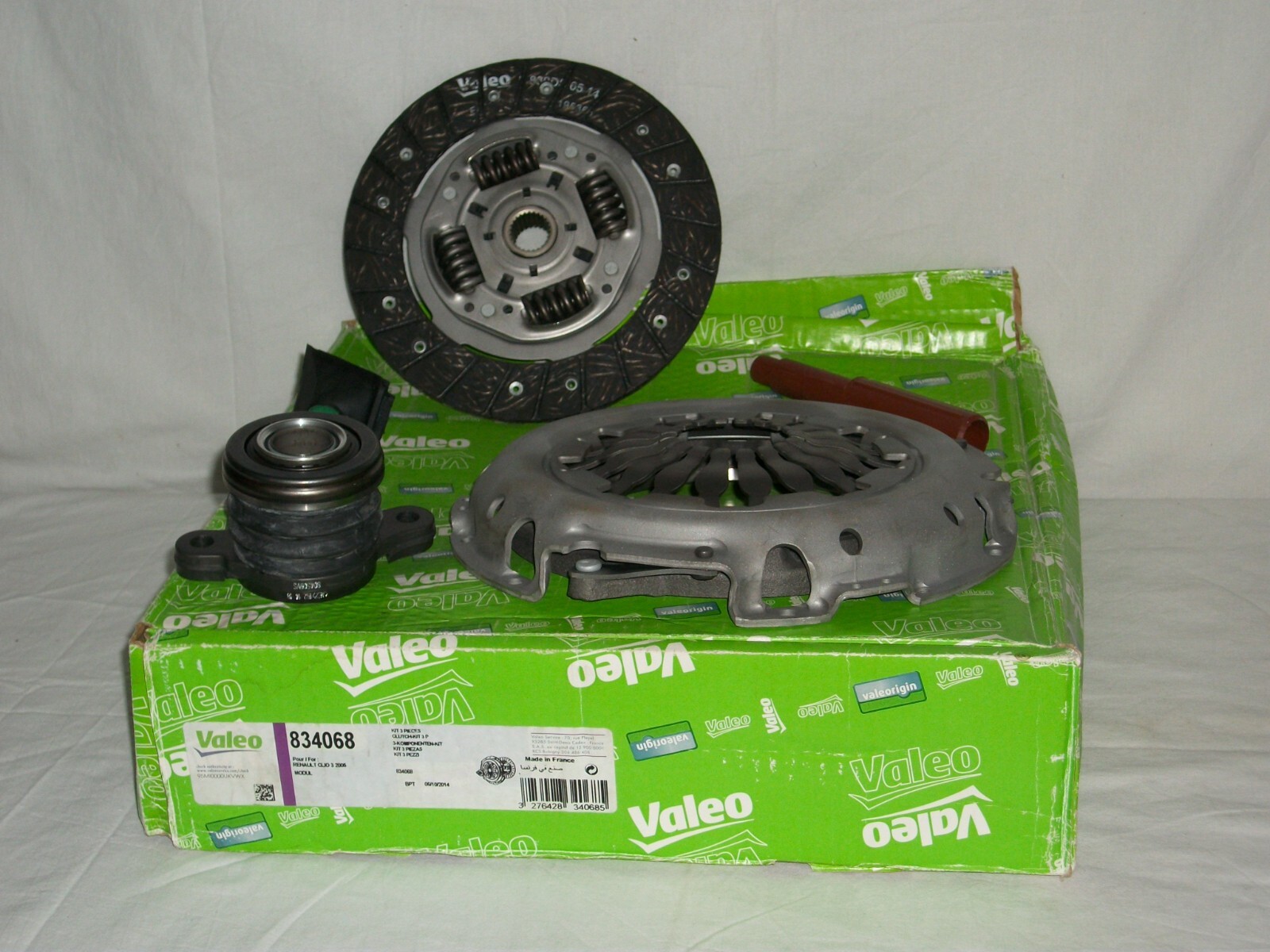 Kit embrayage Valeo 834068 pour reparation et entretien Renault Clio 3