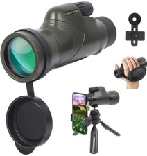 NEW Fetch Falcon12x50 IPX7 Nitrogen Filled BAK4 FMC ED Monoculars  Accessories