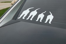 Cute Funny Dog Butt Stickers for Cars, Phones, Notebooks, Tablets, Bicycles 