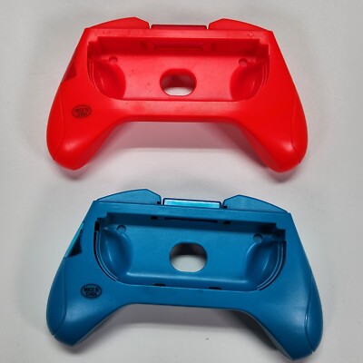 2-PCS Joy-Con Controller Handheld Holder Grip for Nintendo Switch Red & Blue