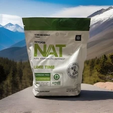 PRUVIT  Ketones NAT 20 SALE! Packets Caffeine Free/ LIME TIME / FREE SHIPPING