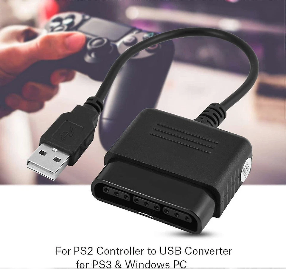 PS2 Controller Converter, PS2 to PS3 Controller Adapter PS2 to USB for PC or PS3 - Image 2 of 4
