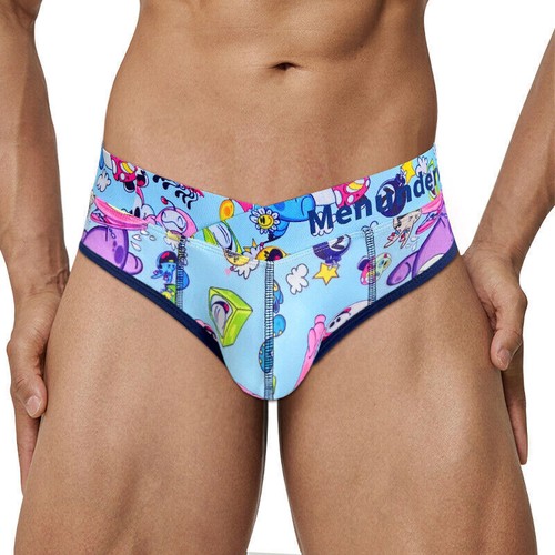 PUMP Men cartoon printing Sexy Underwear Briefs Bikini Underpants Jockstrap - Picture 7 of 24