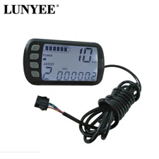 Electric Bike Waterproof LCD Display For E-bike Scooter 24V 36V 48V Display