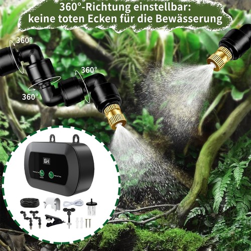 Reptile Fogger Automatic Reptile Mister Fogger For Terrarium Humidifiers & Timer - Picture 9 of 11