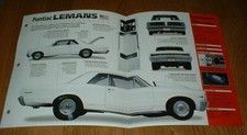 1964 Pontiac Lemans Original Imp Brochure Specs Info 64 Custom Nhra 1964 Pontiac Lemans Original Imp Brochure Specs Info 64 Custom Nhra